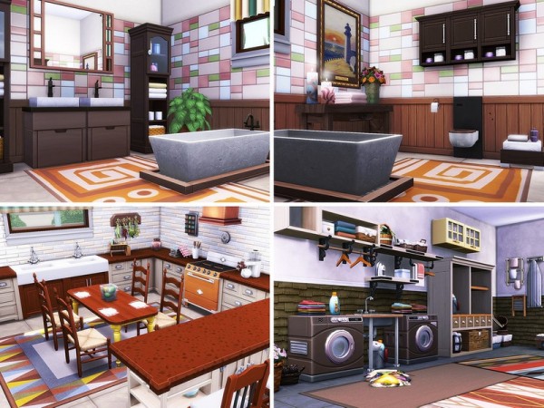  The Sims Resource: Simply Suburban House by MychQQQ