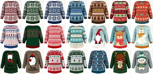  Lazyeyelids: Christmas sweater for toddlers