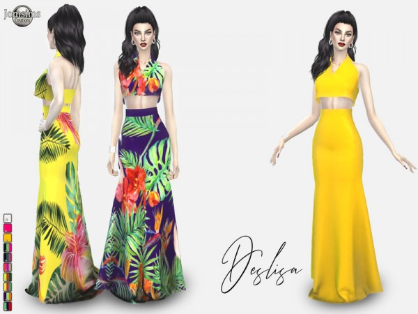  The Sims Resource: Deslisa dress by jomsims