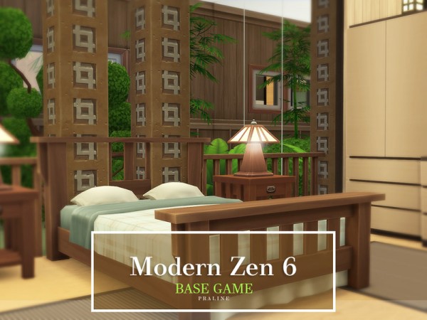  The Sims Resource: Modern House Zen 6 by Pralinesims