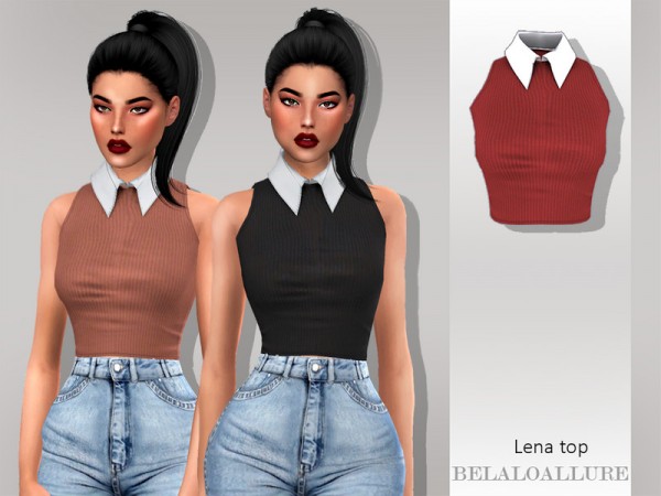  The Sims Resource: Lena top by belal1997
