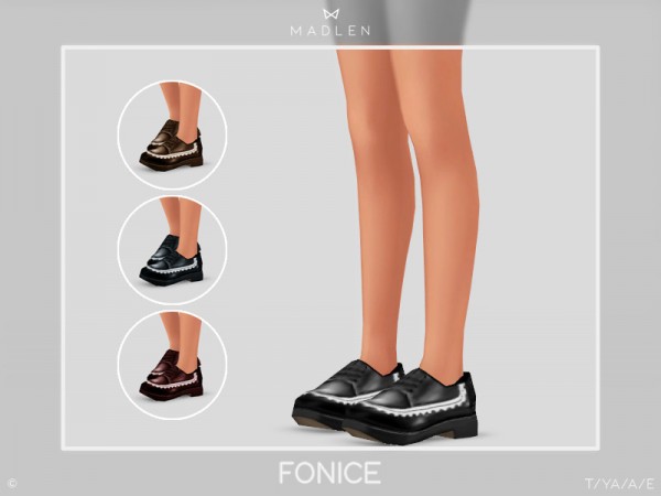  The Sims Resource: Madlen Fonice Shoes by MJ95