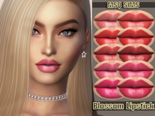  MSQ Sims: Blossom Lipstick
