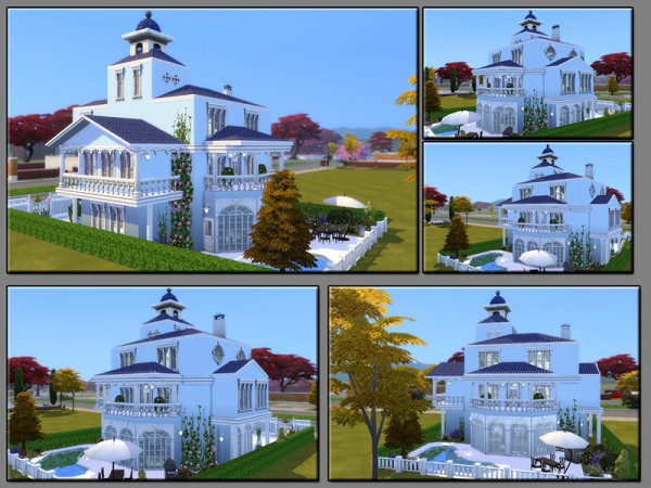  The Sims Resource: Petite Fleur house by matomibotaki