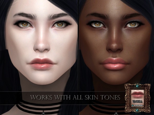  The Sims Resource: Vinifera Lipstick by RemusSirion