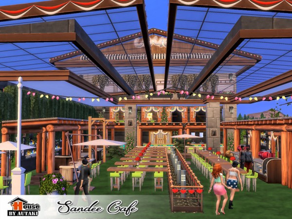  The Sims Resource: Sandee Cafe by autaki