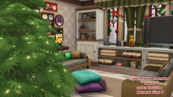  Sims 3 by Mulena: House Winter Snow
