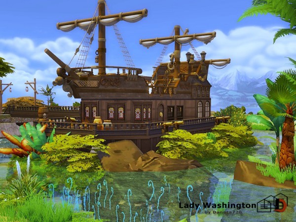  The Sims Resource: Lady Washington   No CC! by Danuta720