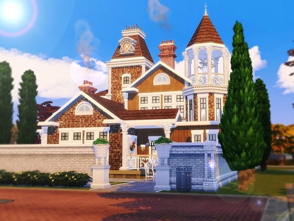  The Sims Resource: Exclusive Victorian House by MychQQQ