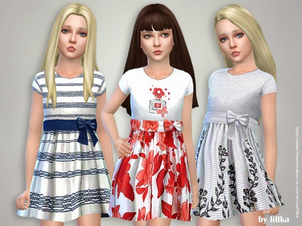  The Sims Resource: Designer Dresses Collection P117 by lillka