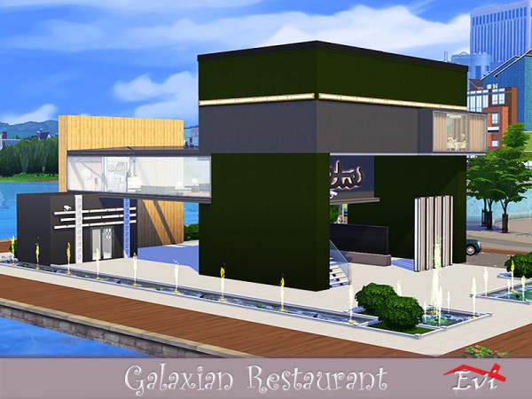  The Sims Resource: The Galaxian Restaurant by evi