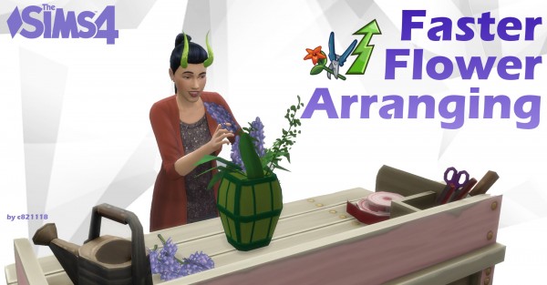 Mod The Sims: Faster Flower Arranging by c821118