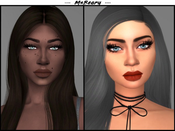  The Sims Resource: Subtle Lips by MsBeary