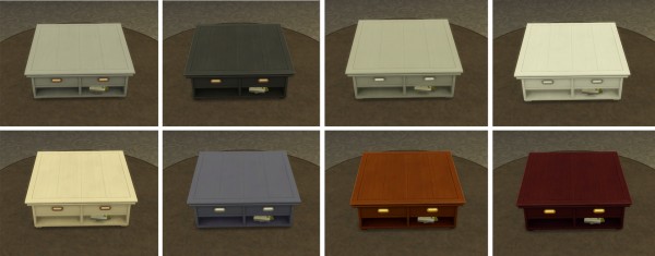  Mod The Sims: Coffee Tables recolored  by simsi45