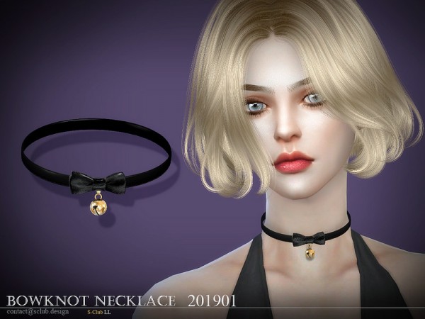  The Sims Resource: Necklace 201901 by S Club