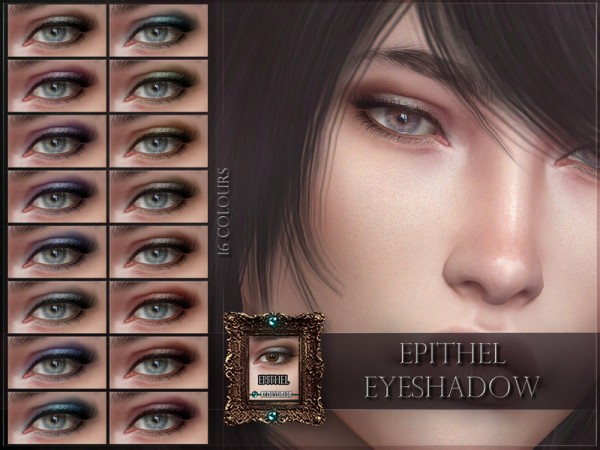  The Sims Resource: Epithel Eyeshadow by RemusSirion