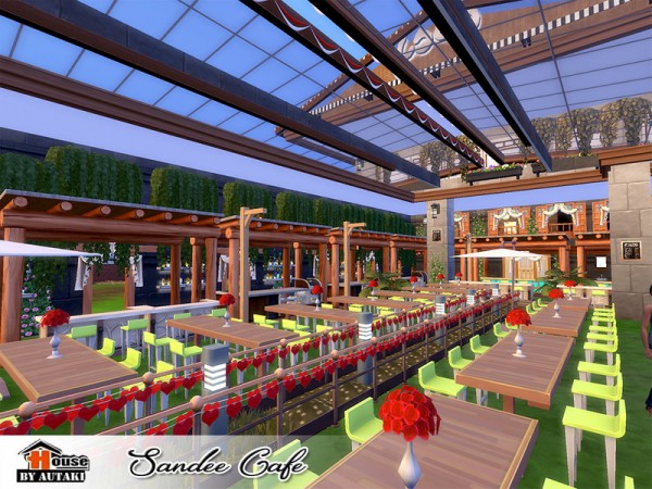  The Sims Resource: Sandee Cafe by autaki