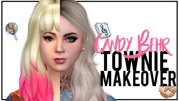 Models Sims 4: Candy Behr