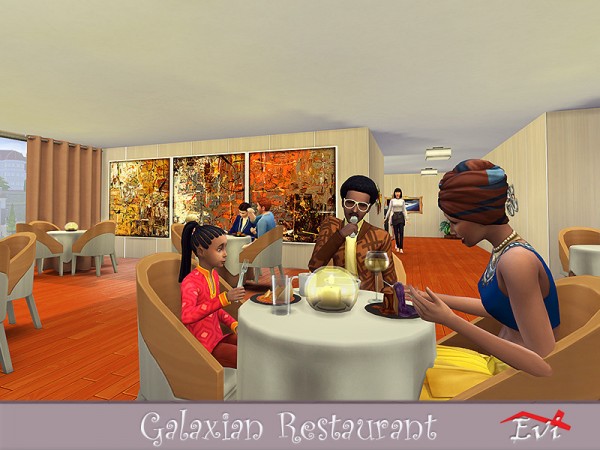  The Sims Resource: The Galaxian Restaurant by evi