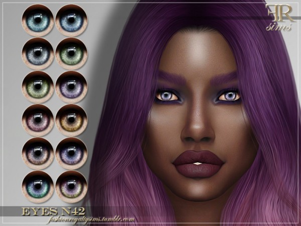  The Sims Resource: Eyes N42 by FashionRoyaltySims