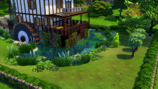  Mod The Sims: Le Moulin du Chateau by valbreizh