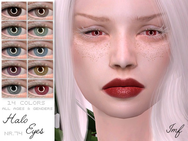 The Sims Resource: Halo Eyes N.74 by IzzieMcFire