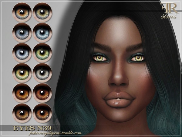  The Sims Resource: Eyes N39 by FashionRoyaltySims