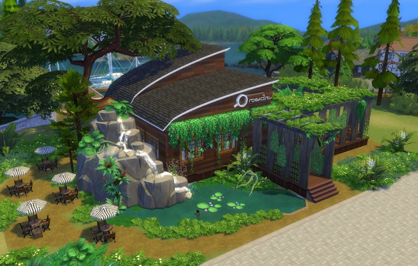  Mod The Sims: Cafe Amazon (No CC) by Oo NURSE oO