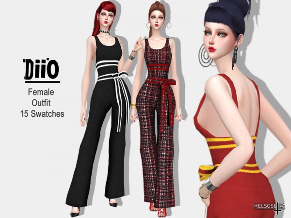  The Sims Resource: DIIO   Outfit by Helsoseira