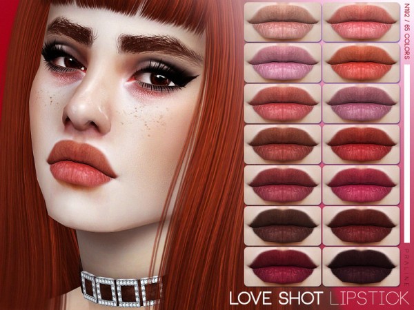  The Sims Resource: Love Shot Lipstick N192 by Pralinesims