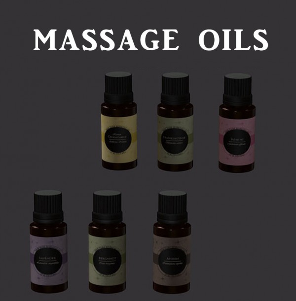  Leo 4 Sims: Massage Oils