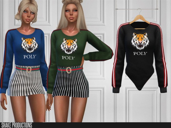  The Sims Resource: 216   Bodysuit by ShakeProductions