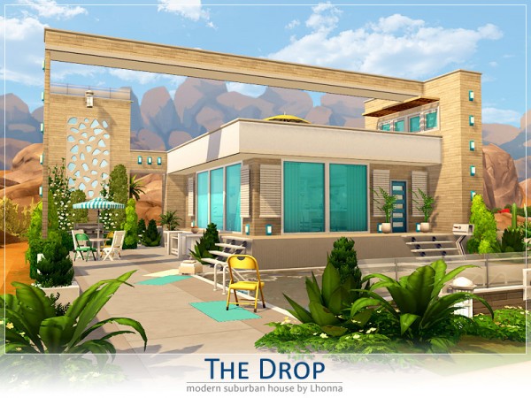  The Sims Resource: The Drop House by Lhonna