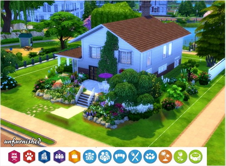  All4Sims: Family house by Oldbox