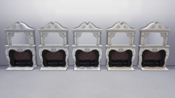  Mod The Sims: Victorian Fireplace converted by TheJim07