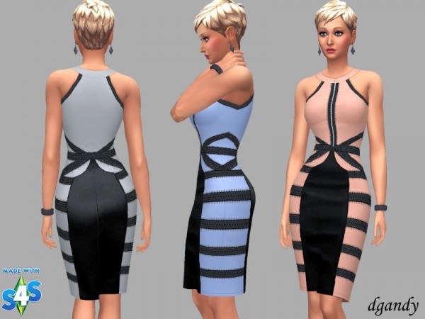  The Sims Resource: Dress   C201901 3 by dgandy