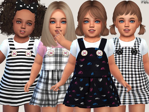 The Sims Resource: Cute Toddler Dresses Collection 02 by Pinkzombiecupcakes