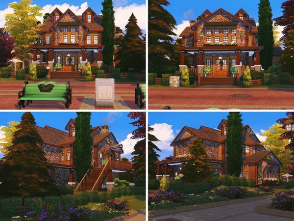  The Sims Resource: Beauty Of Autumn House by MychQQQ