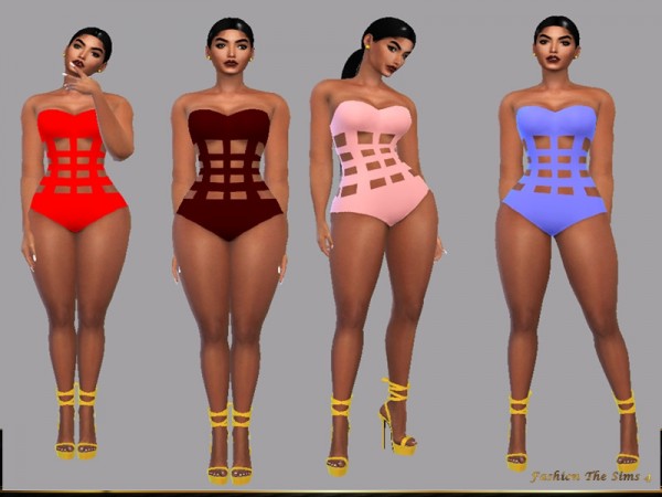  The Sims Resource: Swimsuit Diana by LYLLYAN