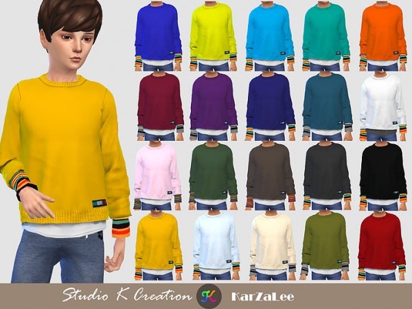  Studio K Creation: Layered short Sweater for child