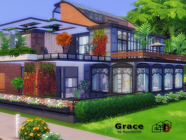  The Sims Resource: Grace House by Danuta720