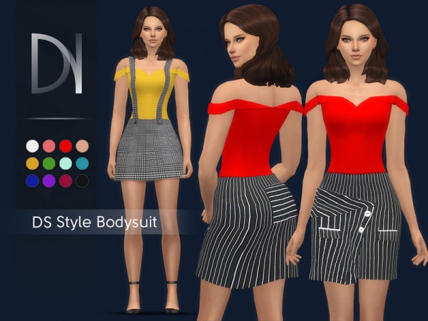  The Sims Resource: Style Bodysuit by DarkNighTt