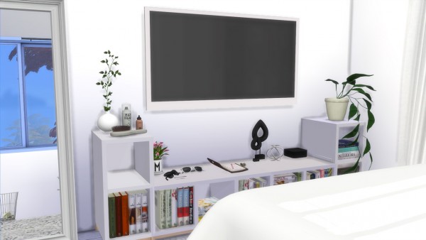  Models Sims 4: All White Bedroom