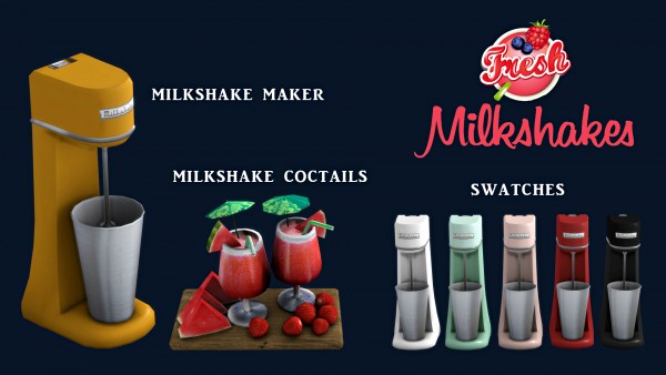  Leo 4 Sims: Fresh Milkshakes