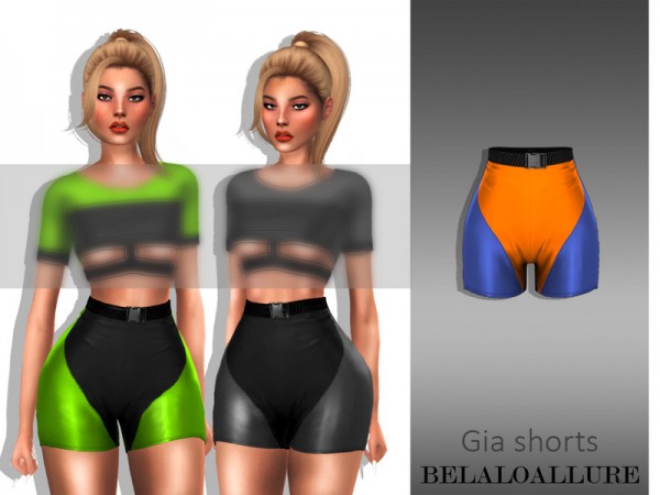  The Sims Resource: Gia shorts by belal1997