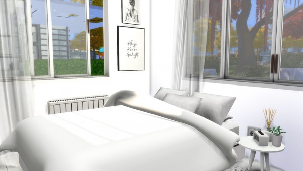  Models Sims 4: All White Bedroom