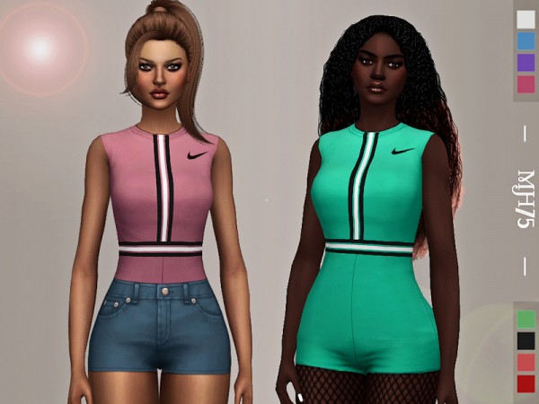  The Sims Resource: Serena Jumpsuit by Margeh 75