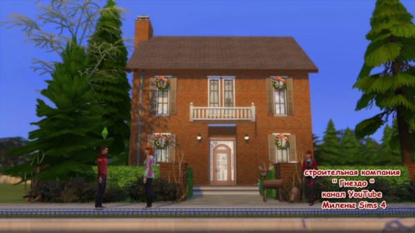  Sims 3 by Mulena: House Patrick no CC