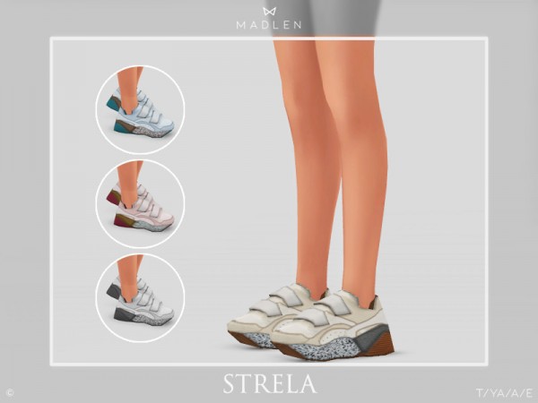  The Sims Resource: Madlen Strela Shoes by MJ95