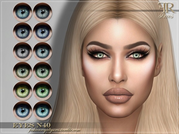  The Sims Resource: Eyes N40 by FashionRoyaltySims